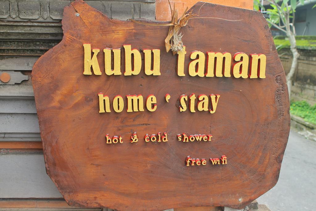 Kubu Taman Home Stay Ubud Eksteriør billede
